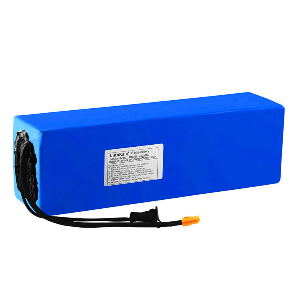 48V 1500W Original 48V 20AH Electric Bike Battery Bike Powerful Electric Bike Battery XT60