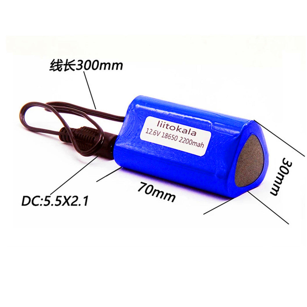 Hoge kwaliteit draagbare 12V 2200mAh 18650 oplaadbare lithiumbatterij voor CCTV-camera, MID, GPS