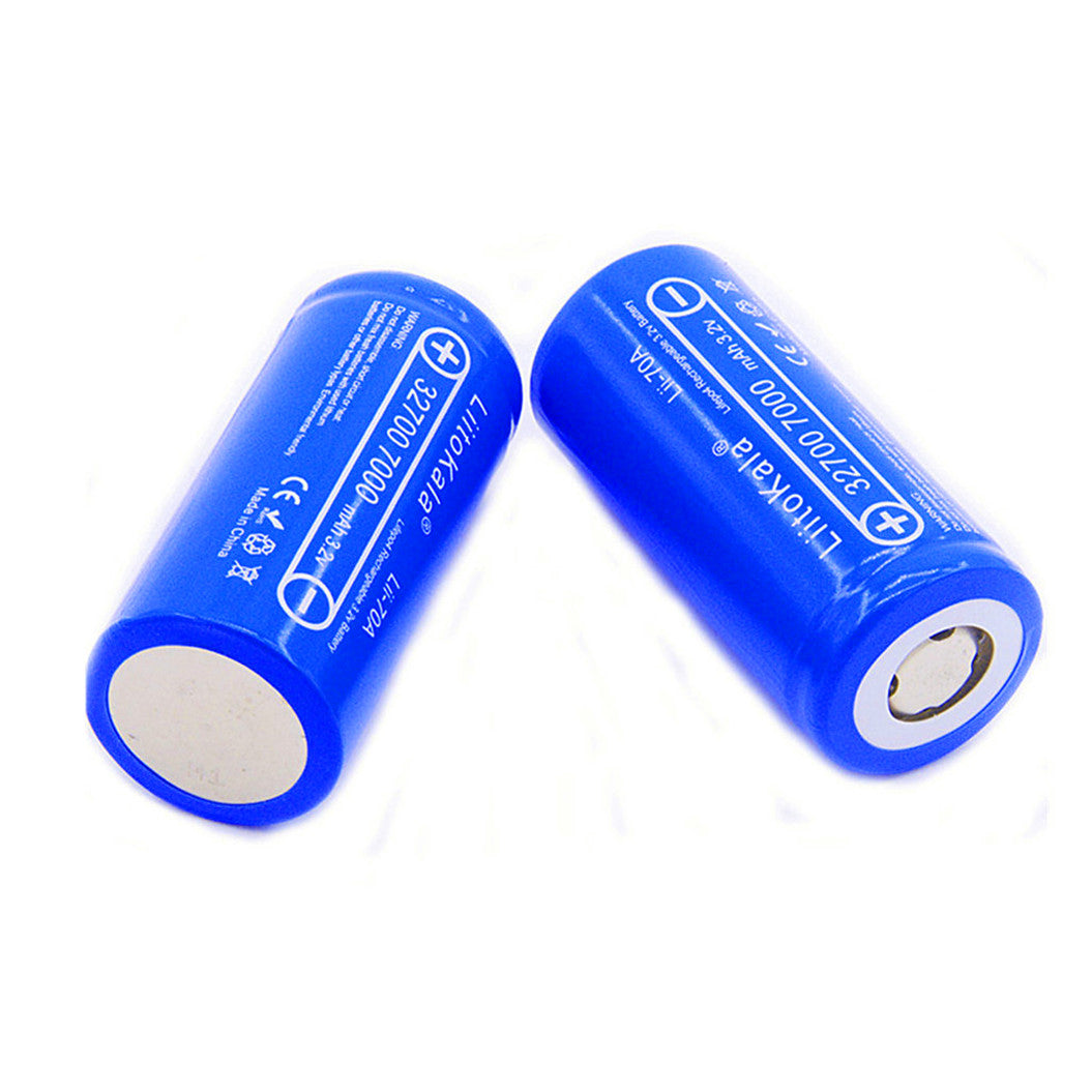Bateria LiFePO4 Lii 70A 3.2V 32700 7000mAh, 35A descarga contínua, 55A máxima, bateria de alto desempenho de marca