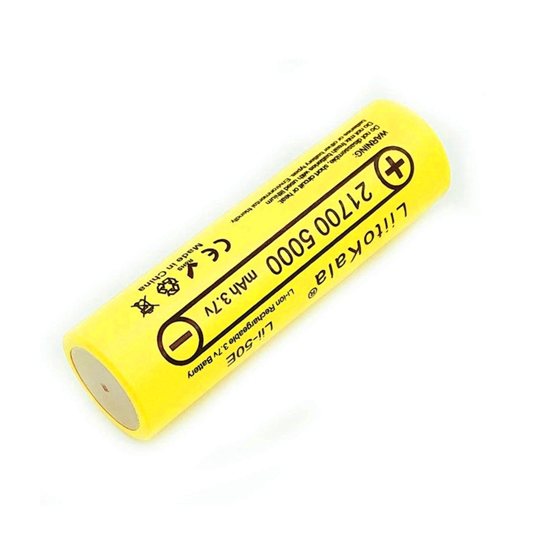 6 stuks 21700 4800 5000mAh lithium-nikkel batterij 3.7V 50E kit 3.7V 15A uitgang 5C ontlaadingssnelheid