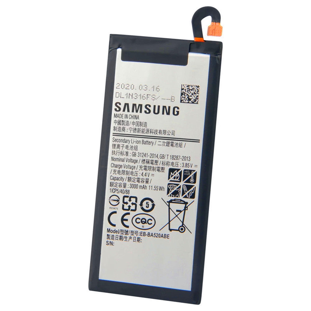 3.85V 3000mAh Batterij voor Samsung Galaxy A5 2017 Versie A5 2017 A520F SM-A520F EB-BA520ABE