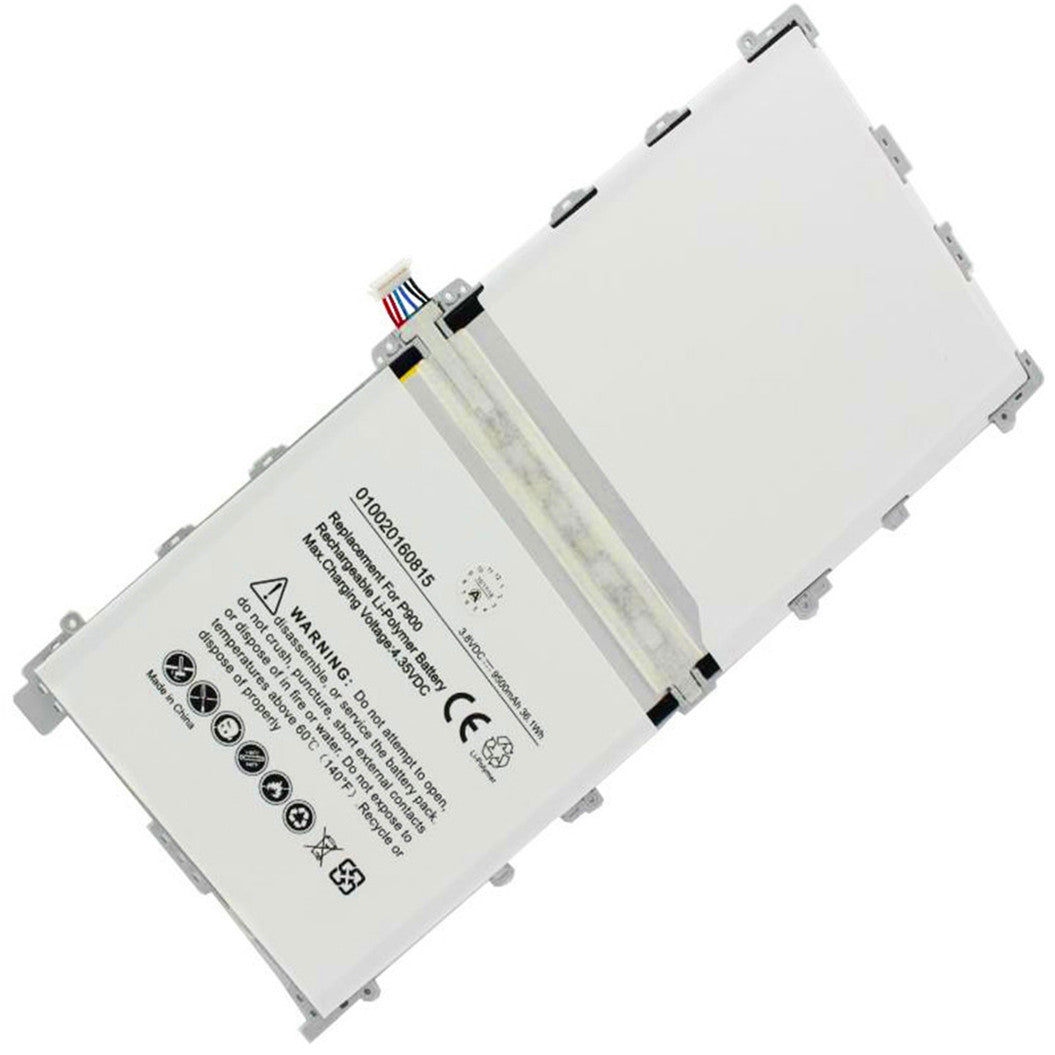3.8V 9500mAh 리튬 폴리머 배터리, Samsung Galaxy Note Pro 12.2 P901, P905, SM-P900, T900용