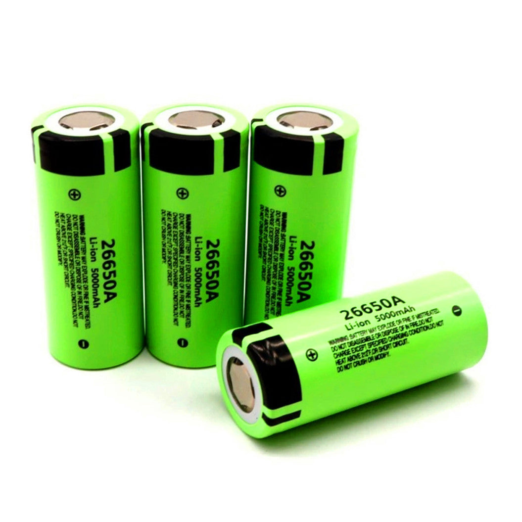 2개입 26650A 3.7V 5000mAh 리튬이온 배터리