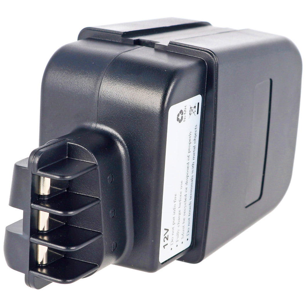 Batterie NiMH 12 V, 2,0 Ah pour Metabo ABE12, 630071, 630073, 631723