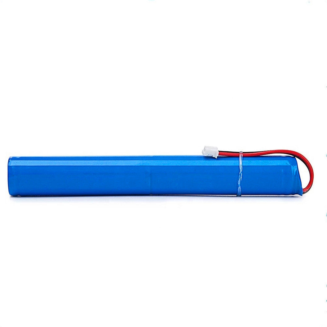2개 3.7V 18650-2P 4.4Ah 충전식 원통형 4400mAh 18650 리튬 배터리 팩 Li-ion 와이어 및 커넥터 포함 수직형