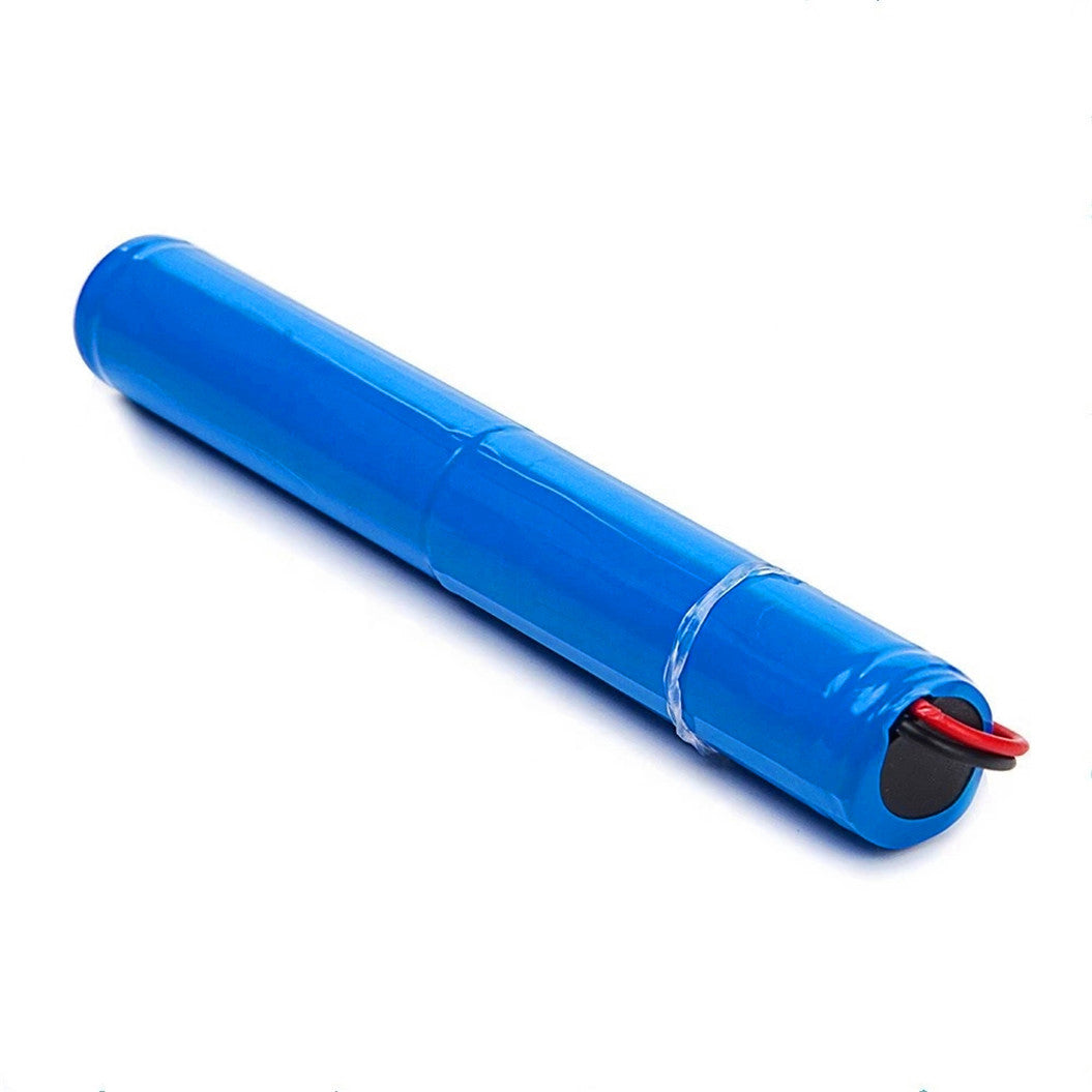 2개 3.7V 18650-2P 4.4Ah 충전식 원통형 4400mAh 18650 리튬 배터리 팩 Li-ion 와이어 및 커넥터 포함 수직형