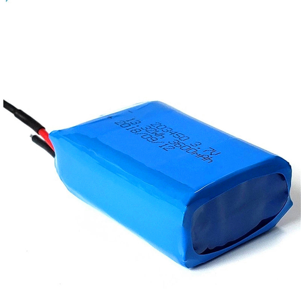 Lipo Battery Pack Rechargeable 3.7v 2P 203450 3600mah Li-polymer Battery for Hand Warmer Batteries
