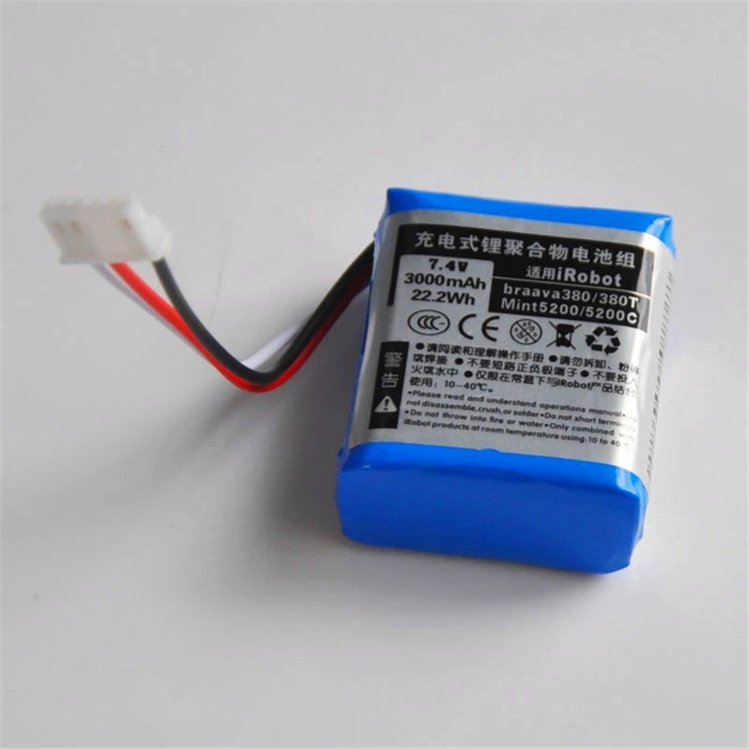 7.4V 7.2V 2500mAh Li-Ion/Ni-Mh battery for Robot Braava 380 380T Mint