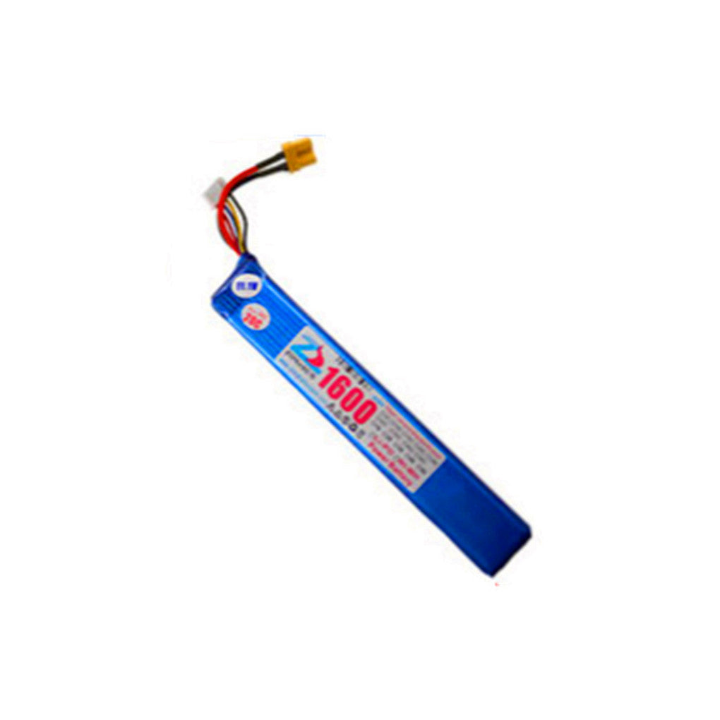 2PCS XT30 커넥터 1600mAh Xinwei Jinmingsteddy 스펀지 소프트 탄환 장난감 전력 폴리머 배터리 11.1V 6020122