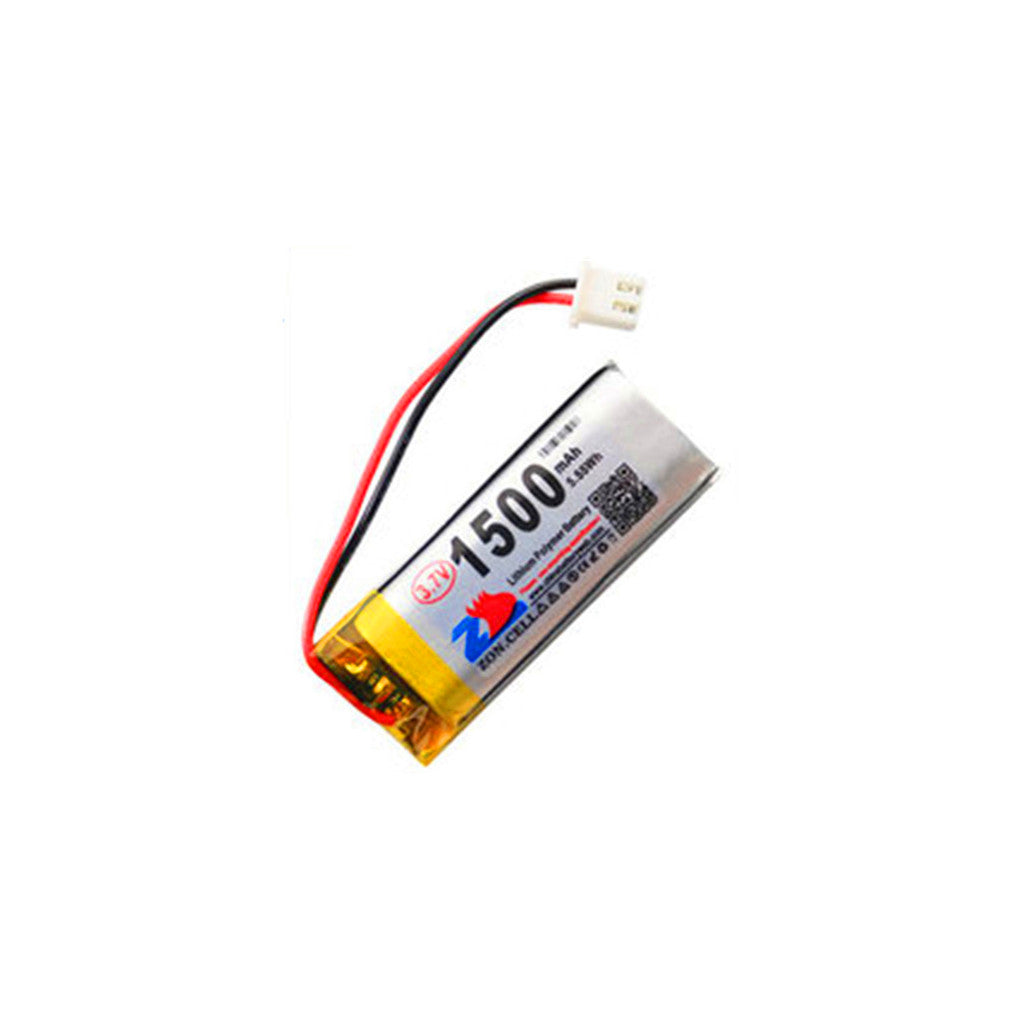 2PCS 1500mAh 3.7V XH2.54 역방향 플러그 102050 리튬 폴리머 배터리 휴대용 기기 및 계측기용
