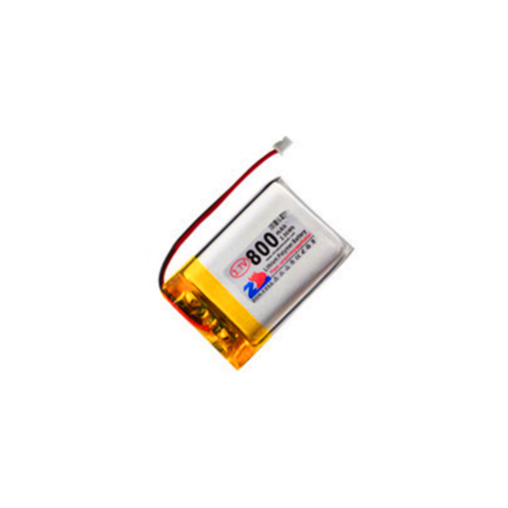 2개 3.7V 800mAh MX1.25 리버스 플러그 702535 블루투스 무선 장치 디지털 폴리머 리튬 배터리