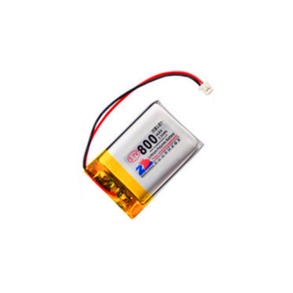 2개 3.7V 800mAh MX1.25 플러그 702535 블루투스 무선 장치 디지털 폴리머 리튬 배터리