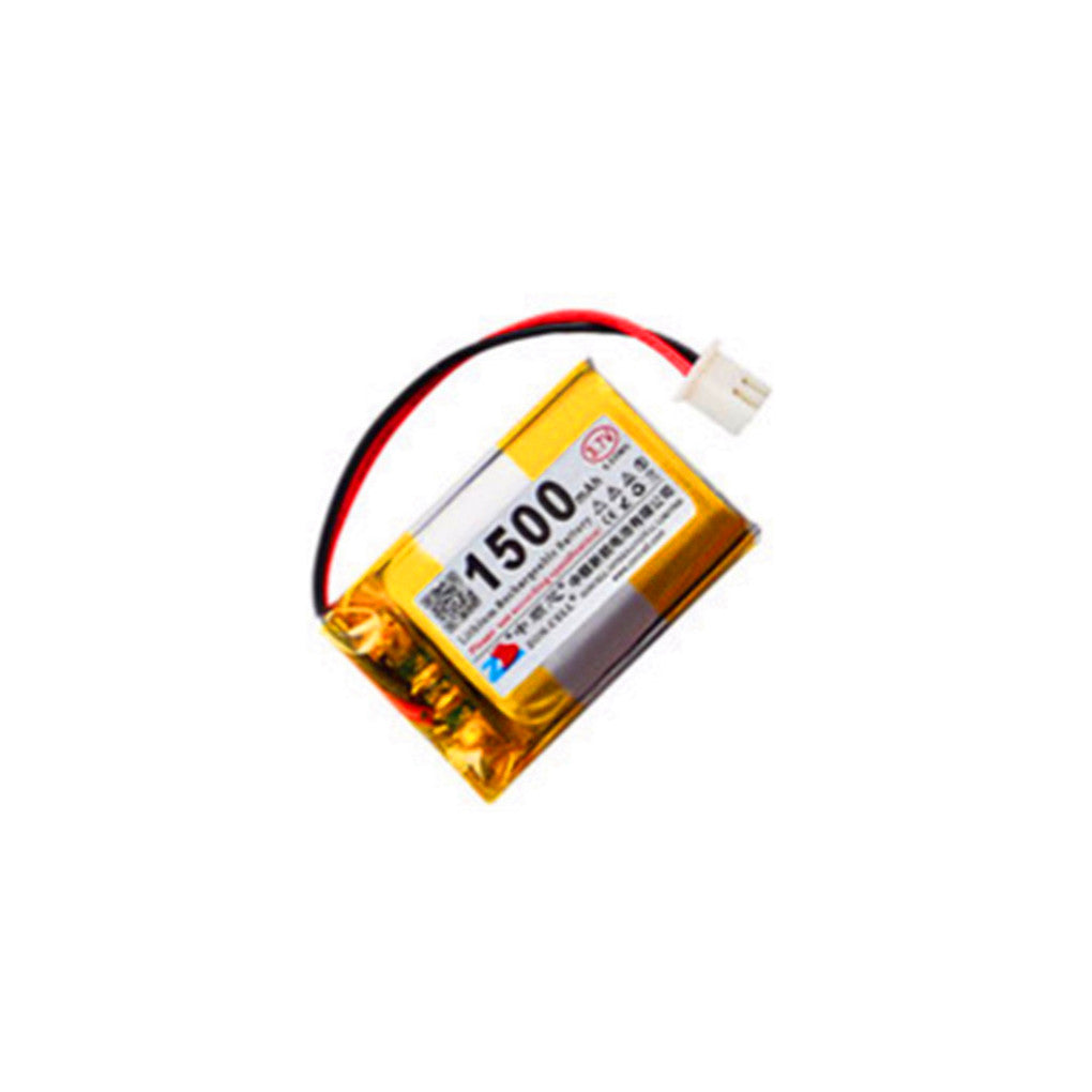 2개 3.7V 1500mAh XH2.54 역방향 플러그 702535 블루투스 무선 기기 디지털 폴리머 리튬 배터리