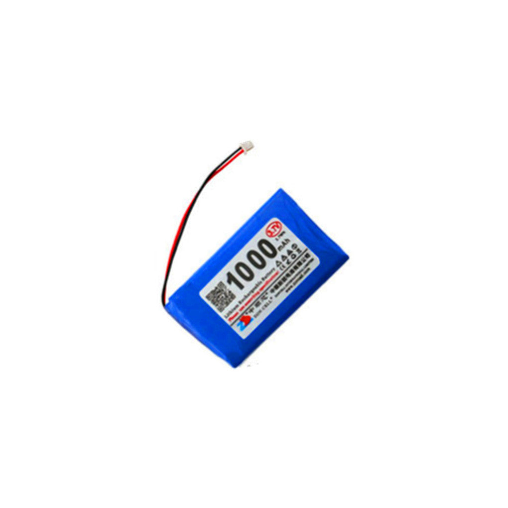 2개입 3.7V 1000mAh MX1.25 플러그 블루 패키지 802540 폴리머 리튬 배터리