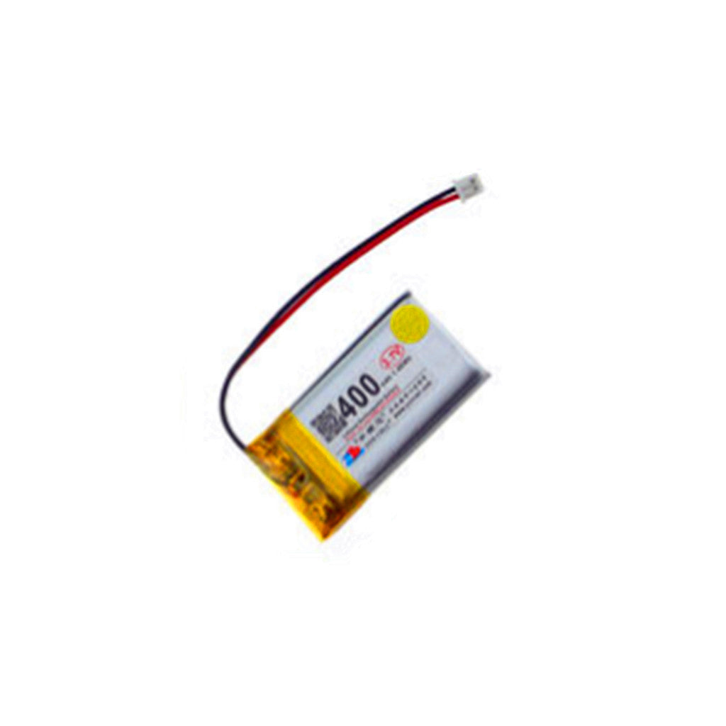 2pcs 3.7V 400 mAh MX1.25 inverted plug 502035 digital high temperature polymer lithium battery for smart devices