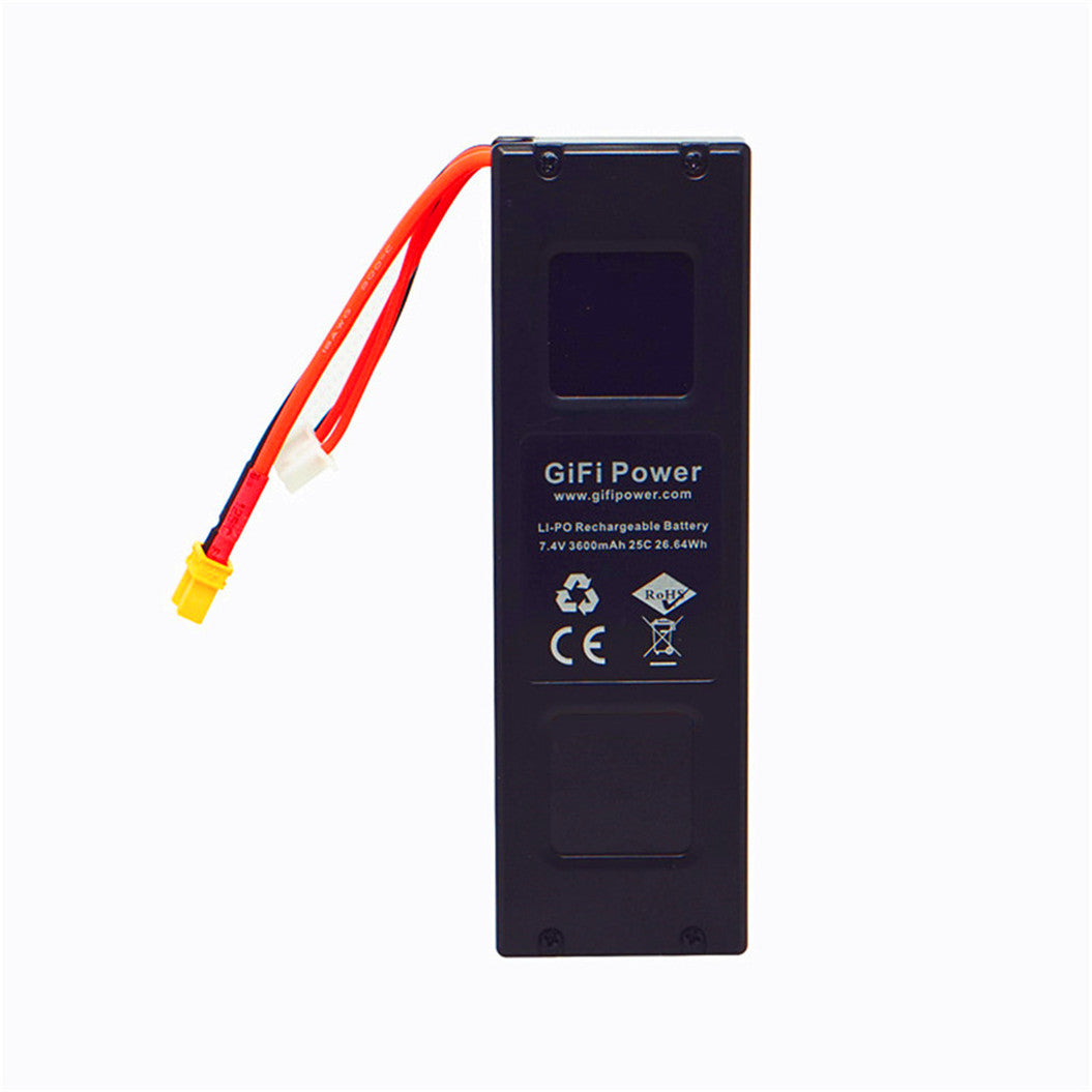 7.4 V 3600 mAh LiPo-batterij voor MJX Bugs 3, Force1 F100, Contixo F17 Quadcopter