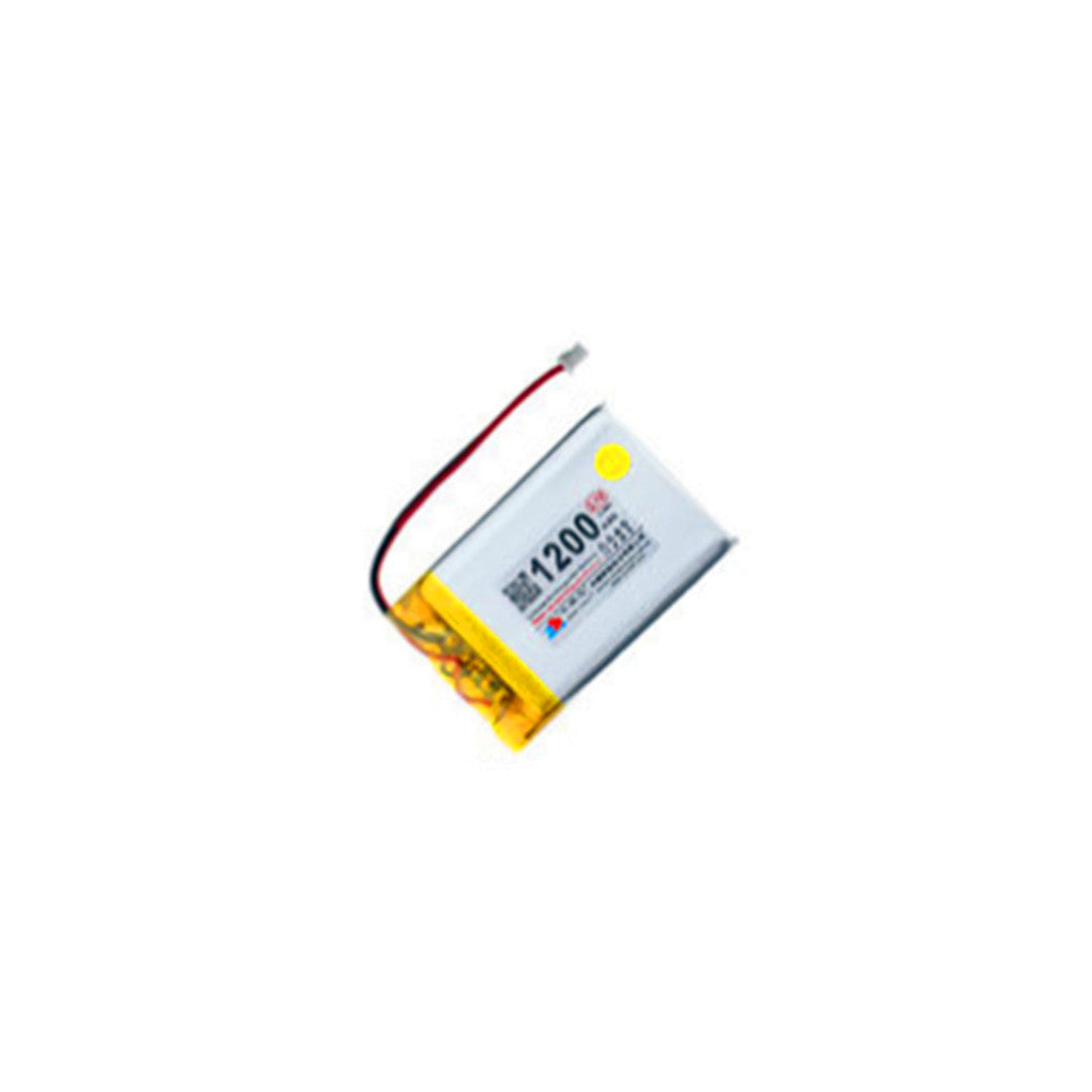 2PCS 3.7V 1200mAh MX1.25 역방향 플러그 523450 히터 고온용 폴리머 리튬 배터리