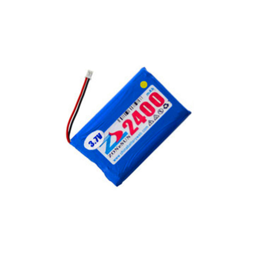 2x 3.7V 2400mAh 병렬 PH2.0 양극 커넥터 523450 폴리머 리튬 배터리