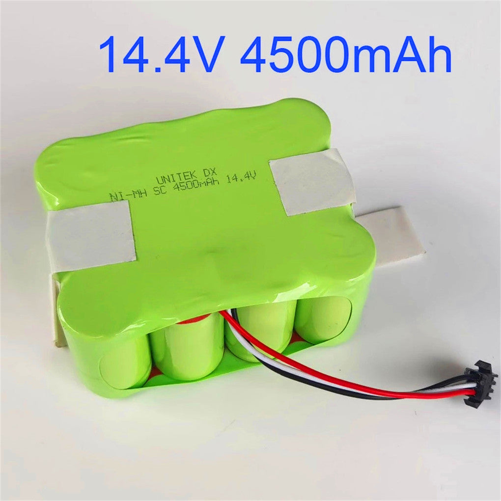La batería SC de 14,4 V y 4500 mAh es adecuada para el robot aspirador KV8 XR210 XR510 XR210A XR210B XR510B XR510C Zebot Z520 Fmart R770