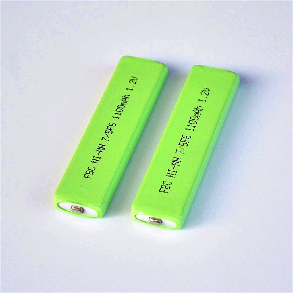 2PCS 1.2V Ni Mh 7 / 5F6 battery 67F6 1100mAh 7/5 F6 chewing gum battery for Walkman MD CD cassette player