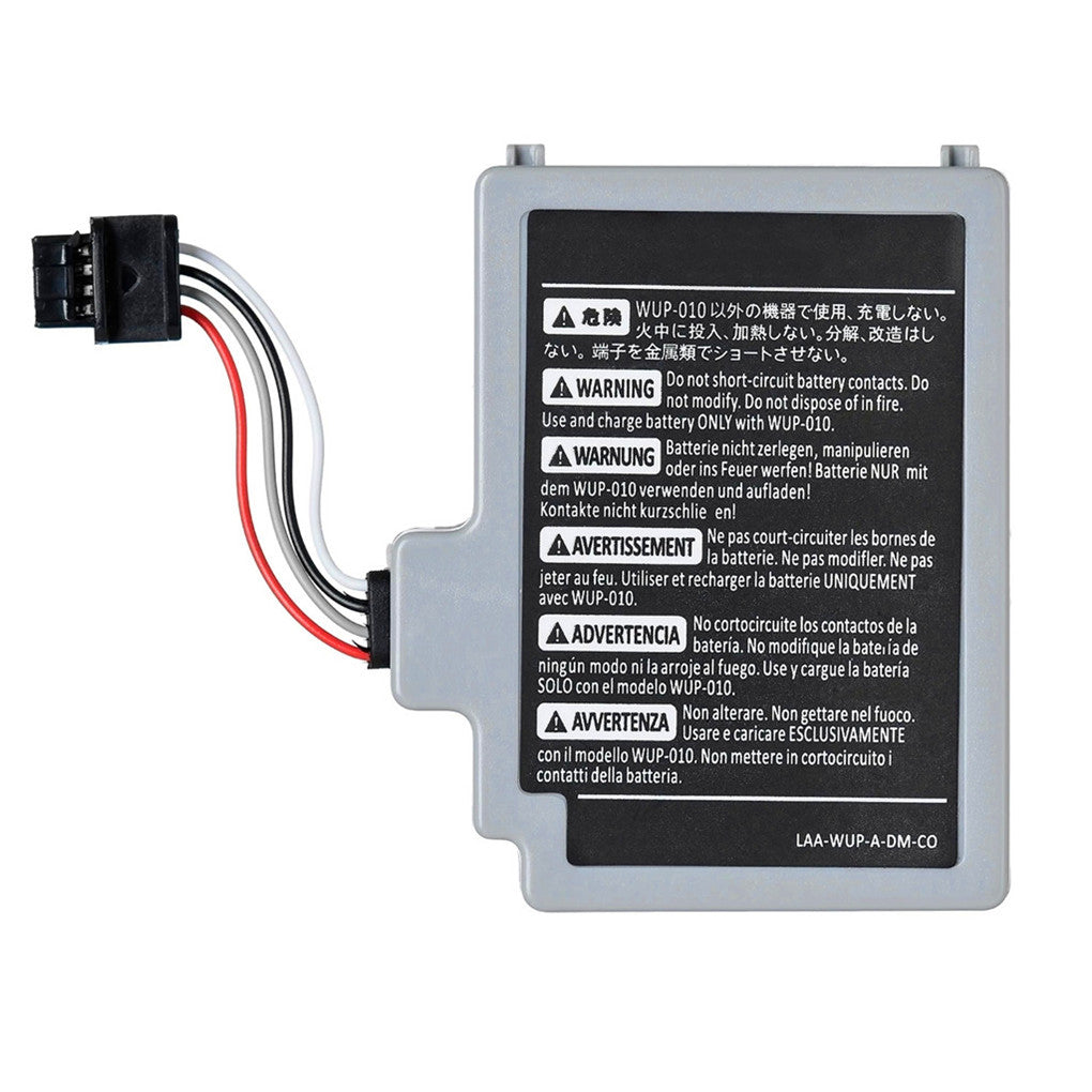 OSTENT 3.7V 1500mAh Batterijpakket Vervangingsbatterij voor Nintendo Wii U Gamepad