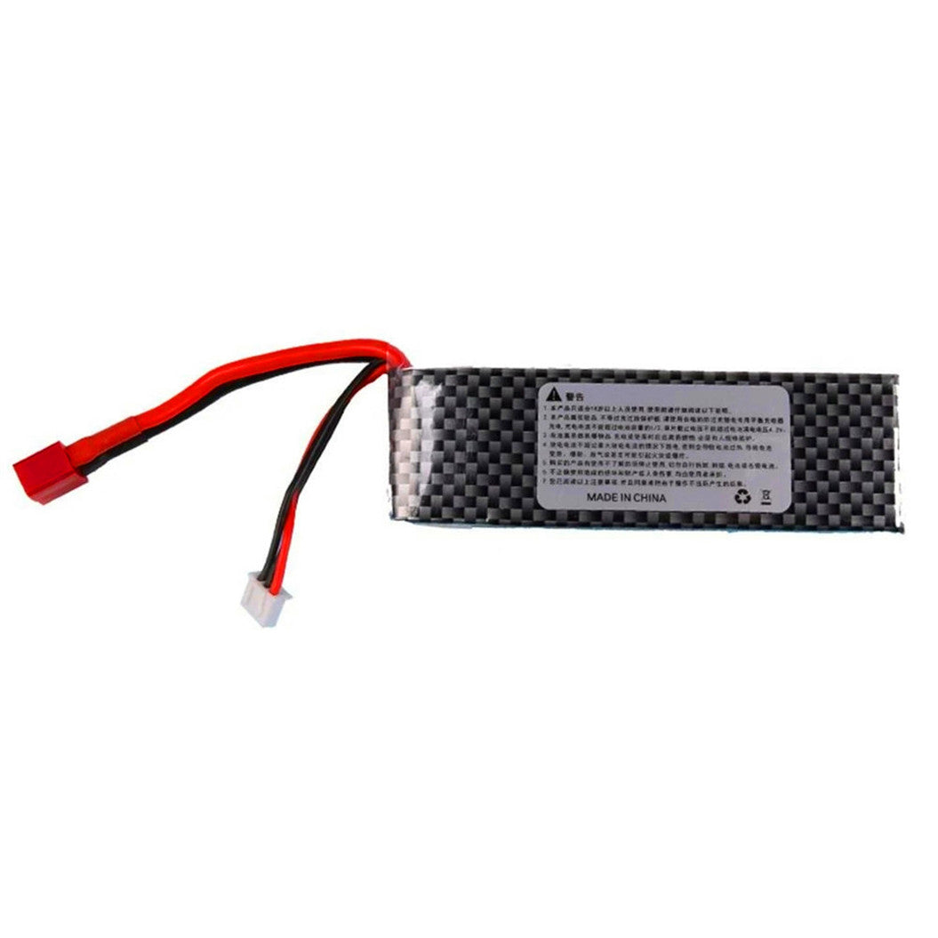 Batería Lipo de 7,4 V y 2600 mAh con conector T para actualización de coche RC WLtoys 1/14 144001