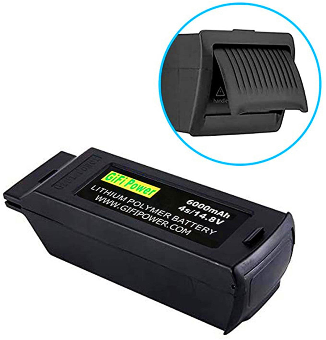 Batterie LiPO 6000mAh 4S 14,8V compatible avec le drone YUNEEC Typhoon H