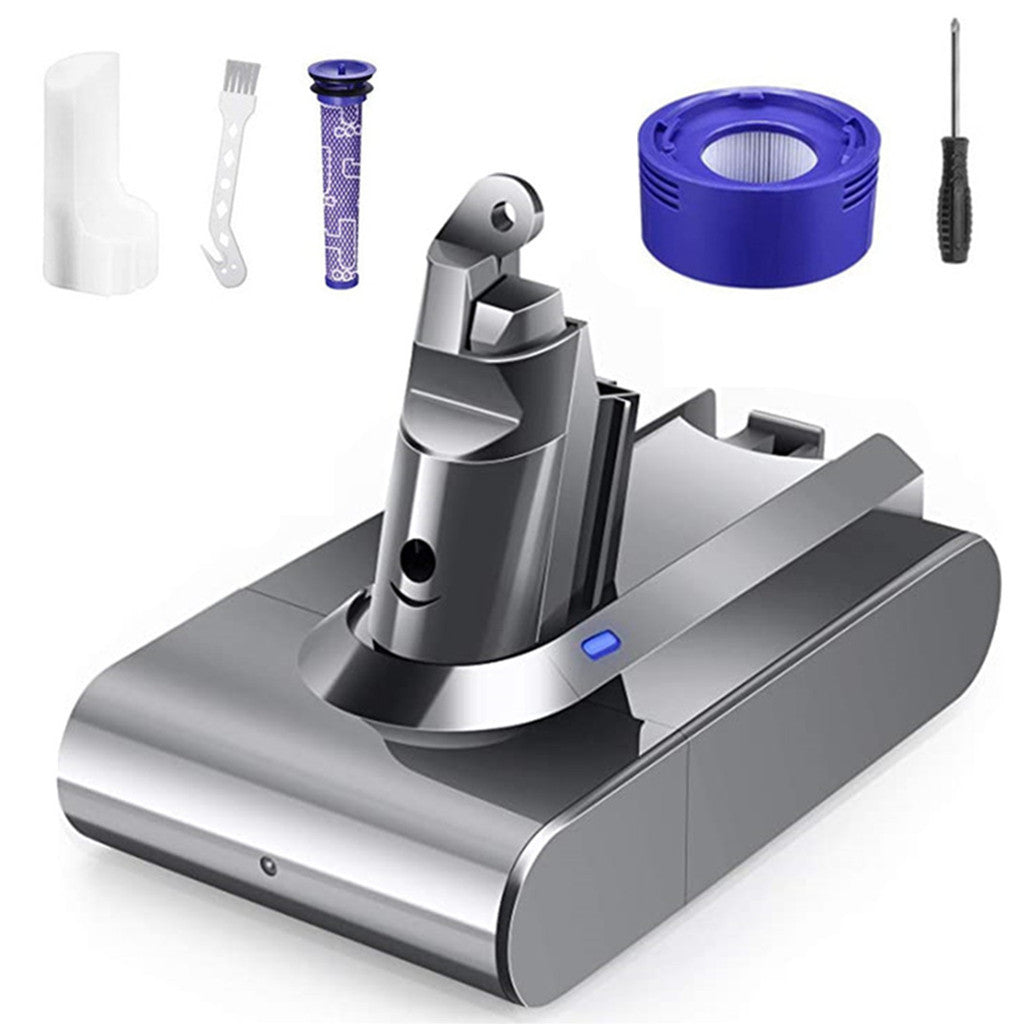 Batería de iones de litio de 21,6 V y 4000 mAh para aspiradora Dyson V6 DC58 DC74 Animal SV03 SV04 SV05 SV06 SV07