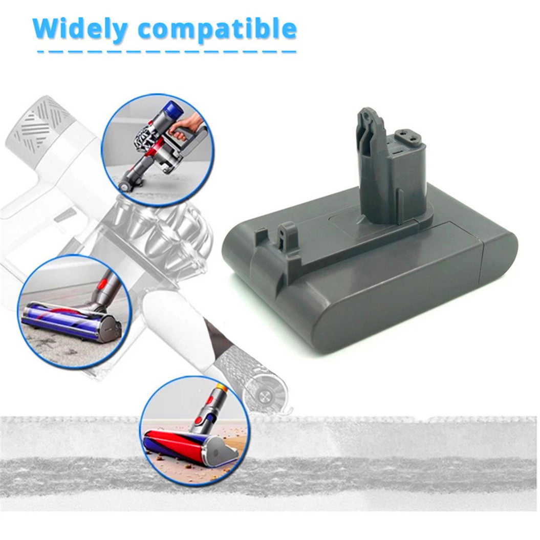 22.2V 3000mAh Lithium battery for Dyson DC44 B type DC31  MK2 Cordless Vacuum Cleaner