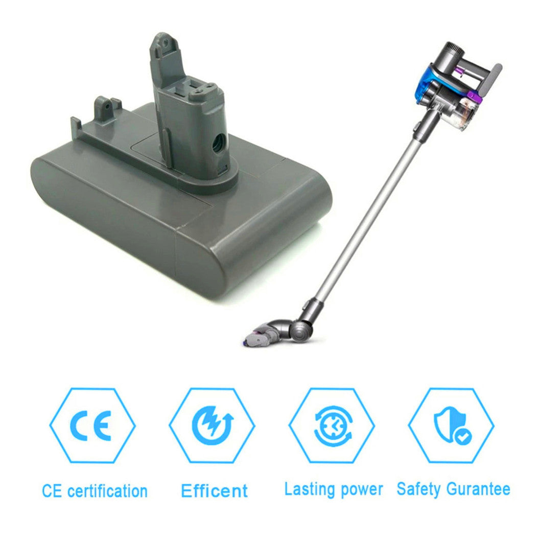 22.2V 3000mAh Lithium battery for Dyson DC44 B type DC31  MK2 Cordless Vacuum Cleaner
