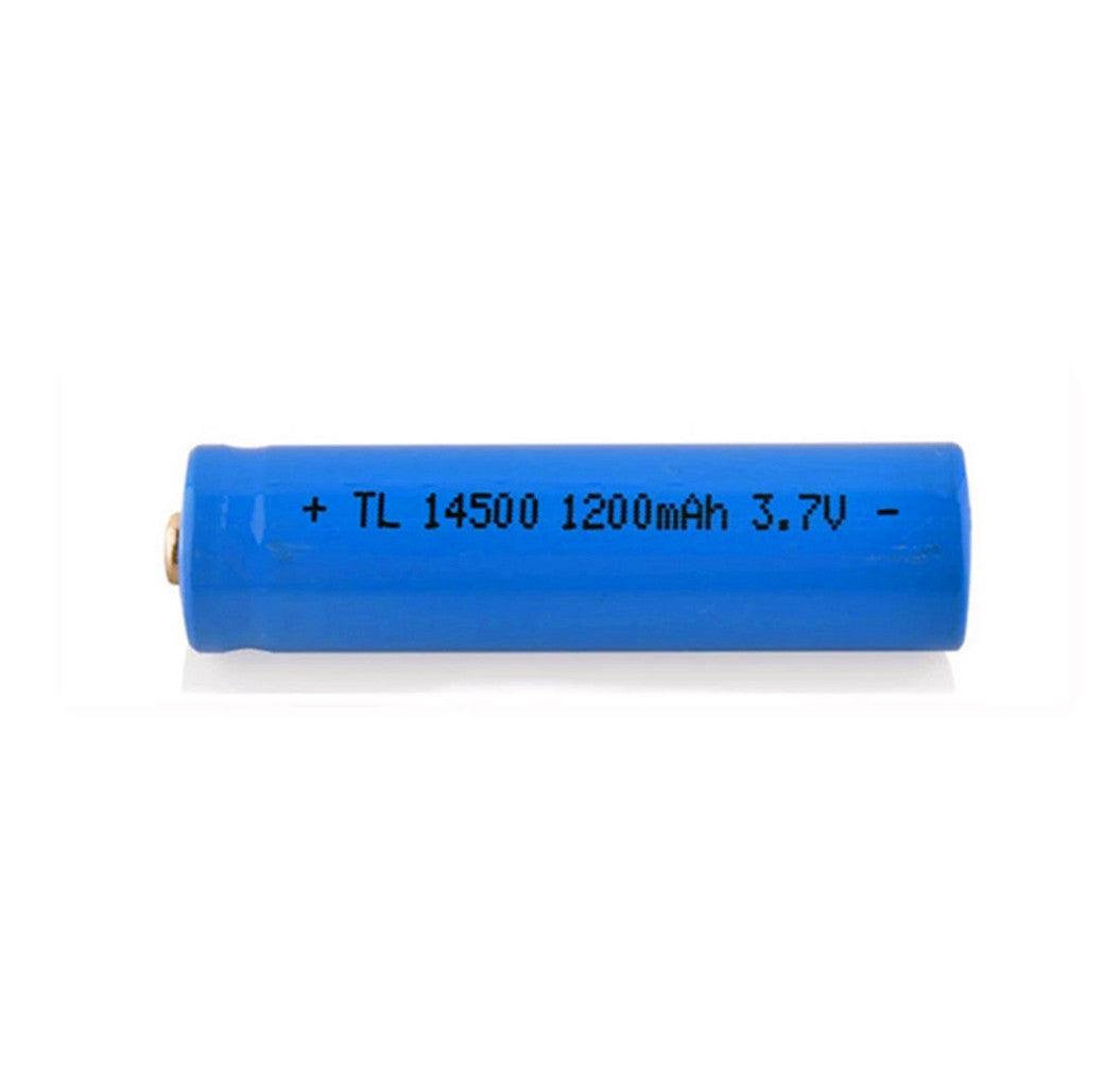 2 PIEZAS/LOTE Pilas recargables de iones de litio AA 14500 1200mah 3,7 V