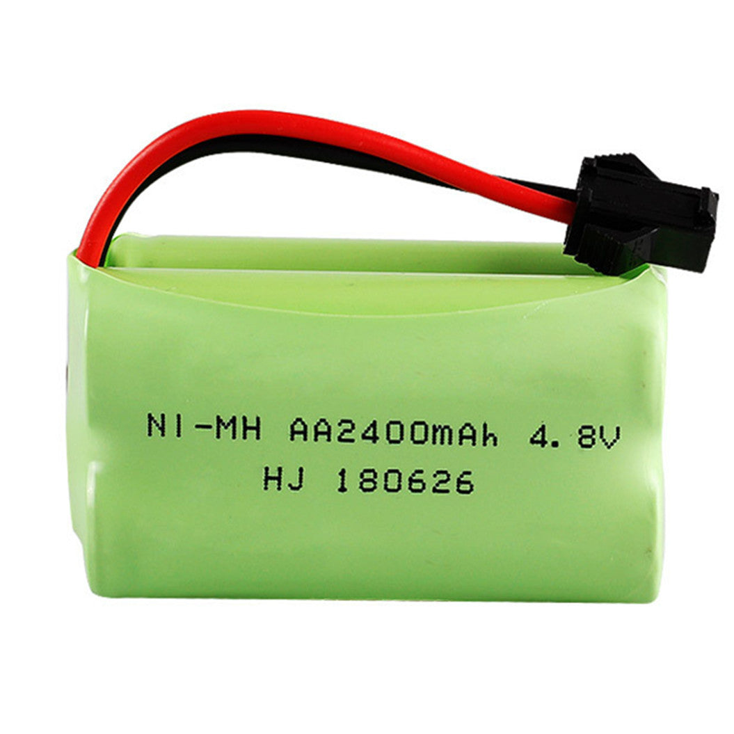 4.8v 2400mah AA NiMH Rechargeable Battery with SM/KET-2P Connector For Rc toys Cars Tanks Robots Boat