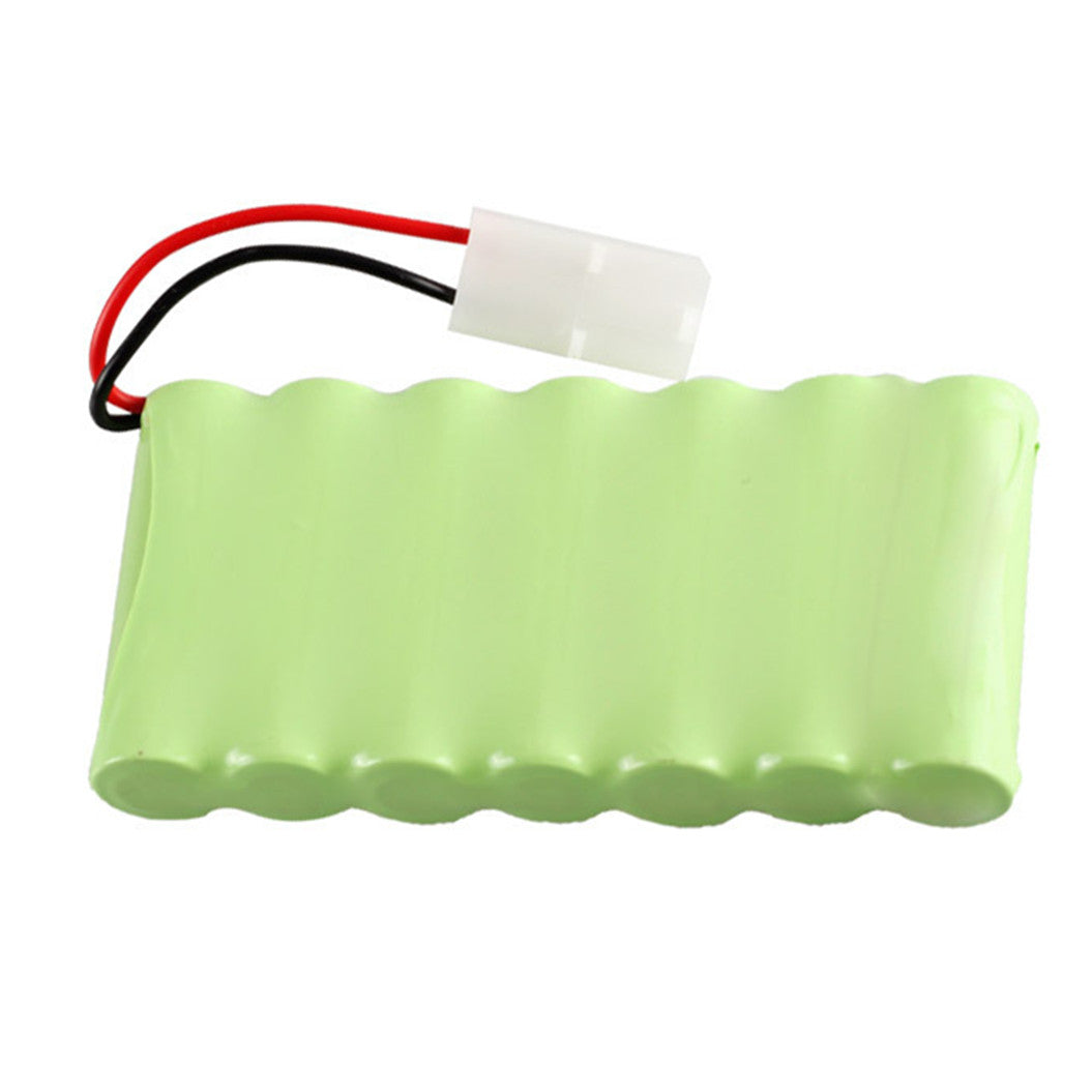 8.4V 2400mAh AA NiMH Oplaadbare Batterij met SM/KET-2P Connector voor RC Speelgoed, Auto's, Tanks, Robots, Boot