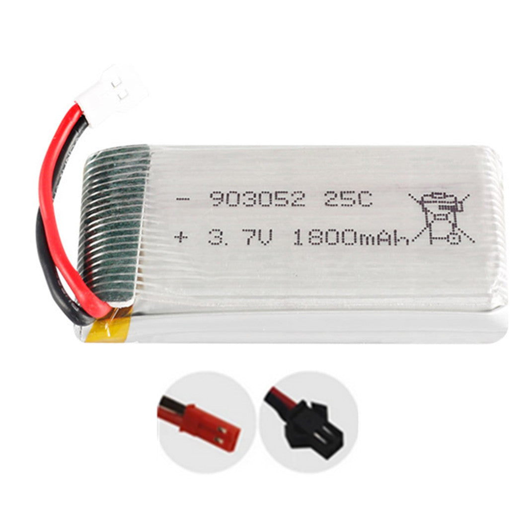 Batterie lipo 3,7 V 1800 mAh 903052 pour drone KY601S SYMA X5 X5S X5C X5SC RC