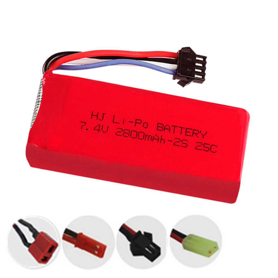 Batterie lithium-polymère 7,4 V 2800 mAh 953475 pour navire radiocommandé UDI902UDI002