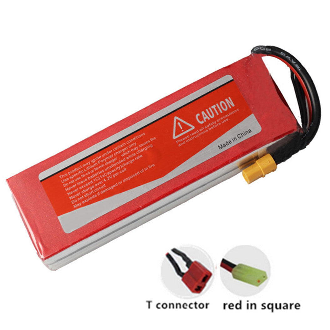 Batería de polímero de litio de 11,1 V y 5200 mAh para aviones teledirigidos de aeromodelismo