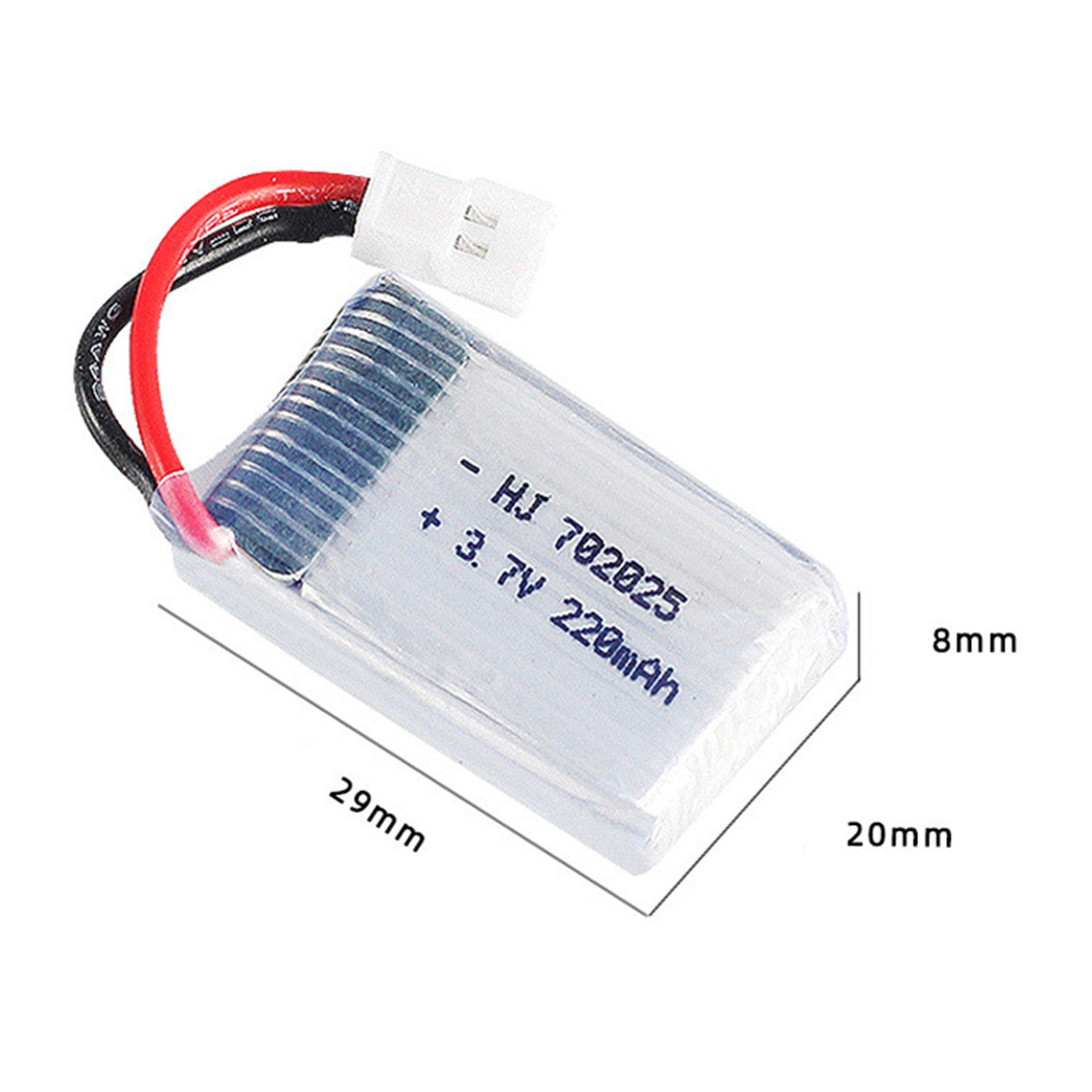 3 pieces 3.7v 200mAh 702025 li-polymer battery for Syma X4 X11 X13 RC Drones