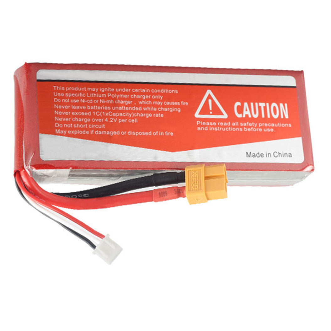 7.4v 6000mAh 1045120 li-polymer battery for RC racing drone, helicopter, car, boat and etc.