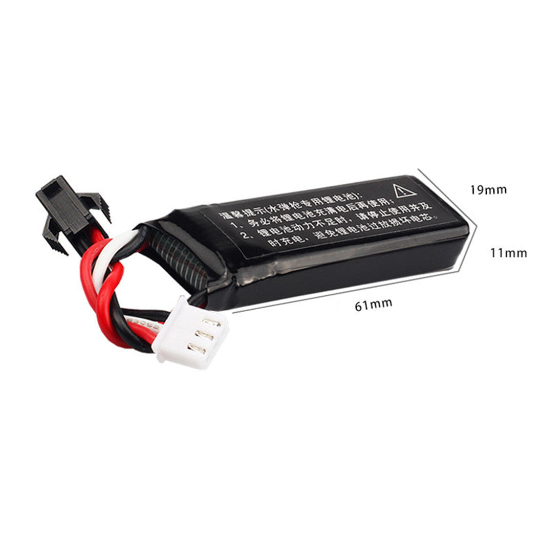 2本セット 7.4V 1400mAh 501855 リポバッテリー Hubsan H501A H501S リモコン送信機用