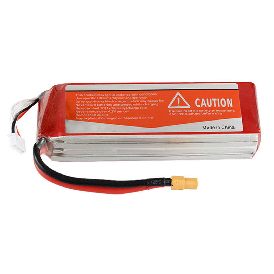 14.8V 4000mAh 8043130 Li-Polymeer Batterij voor Vliegtuig met Vaste Vleugels, Vierassige Drone