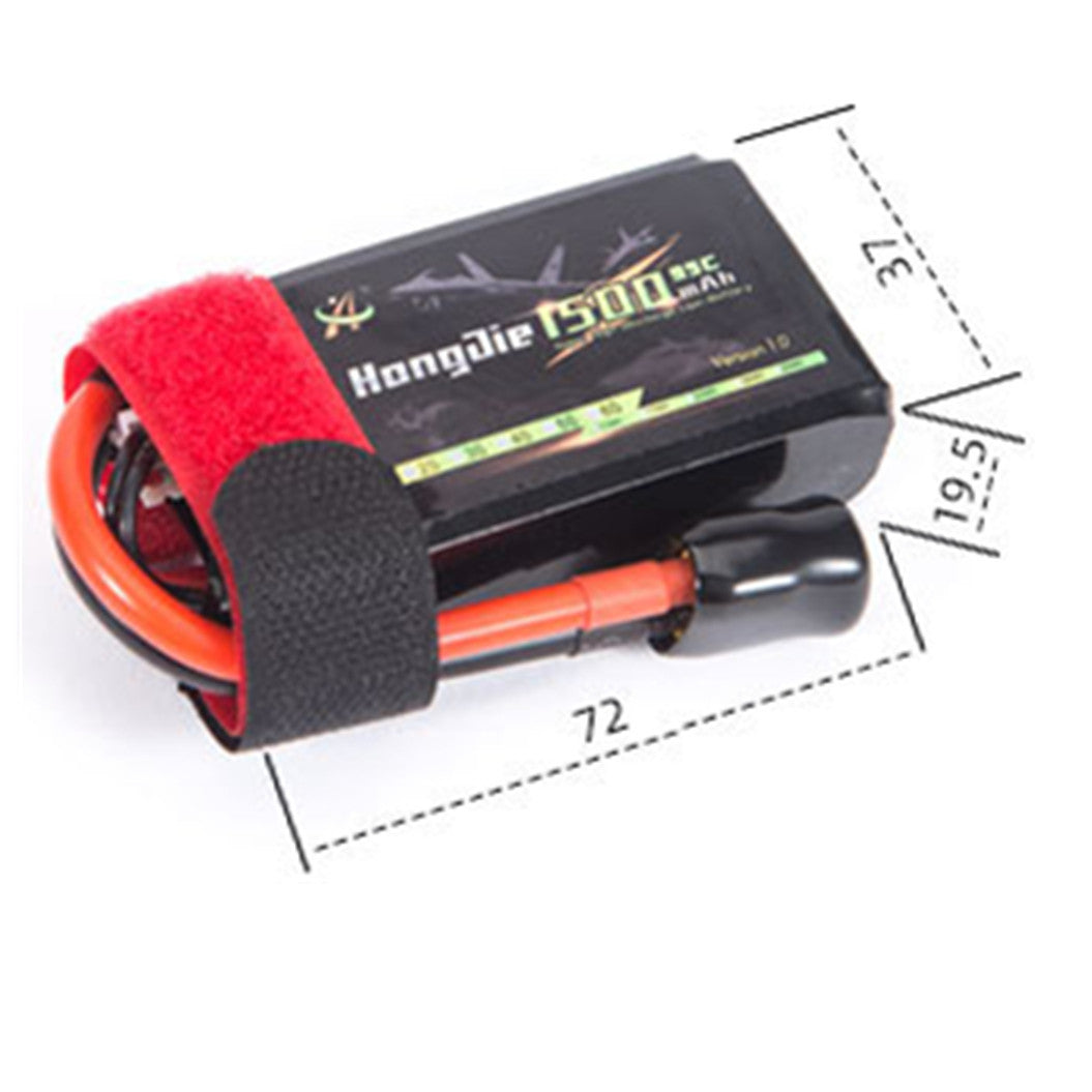Batería de polímero de litio 7,4 V 1500 mAh 853562 2S para helicóptero, cuadricóptero y avión RC