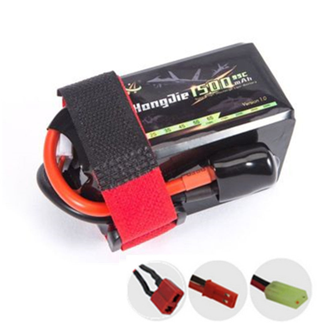 Batería de polímero de litio 7,4 V 1500 mAh 853562 2S para helicóptero, cuadricóptero y avión RC
