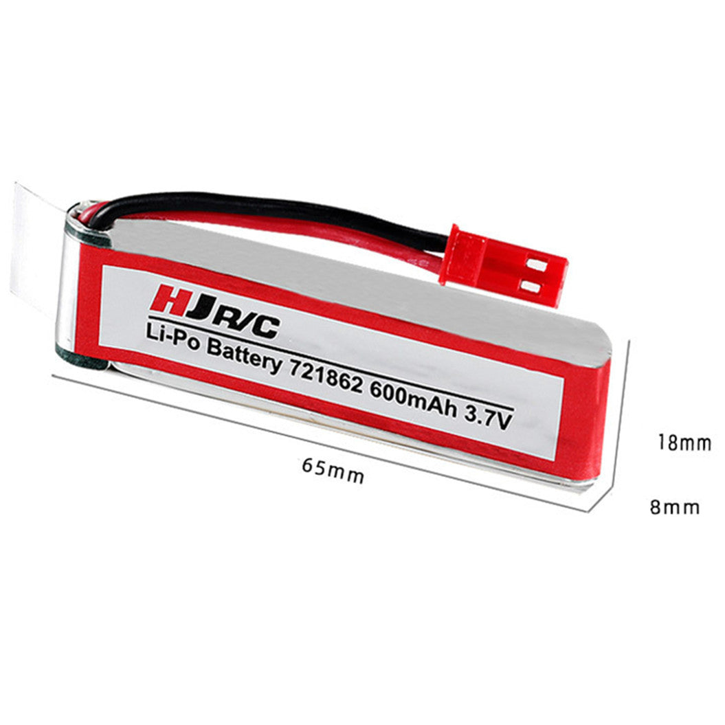 2 stuks 3.7V 600mAh 721862 Li-Polymer Batterij voor UDI U818A U817 WLtoys V959 V929 RC Quadcopter