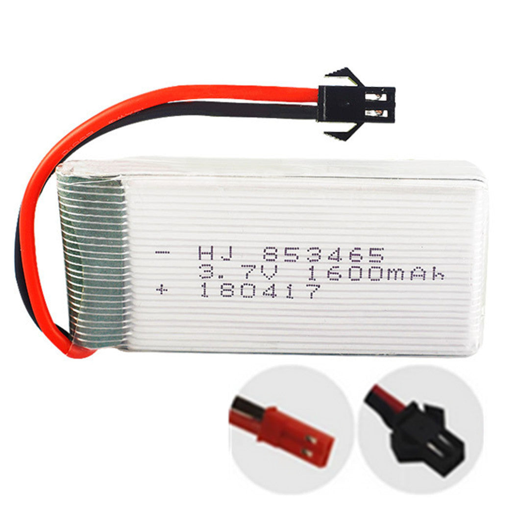 2 pieces 3.7v 1600mAh 853465 li-polymer battery for YX693 YX709 Remote control helicopter aircraft