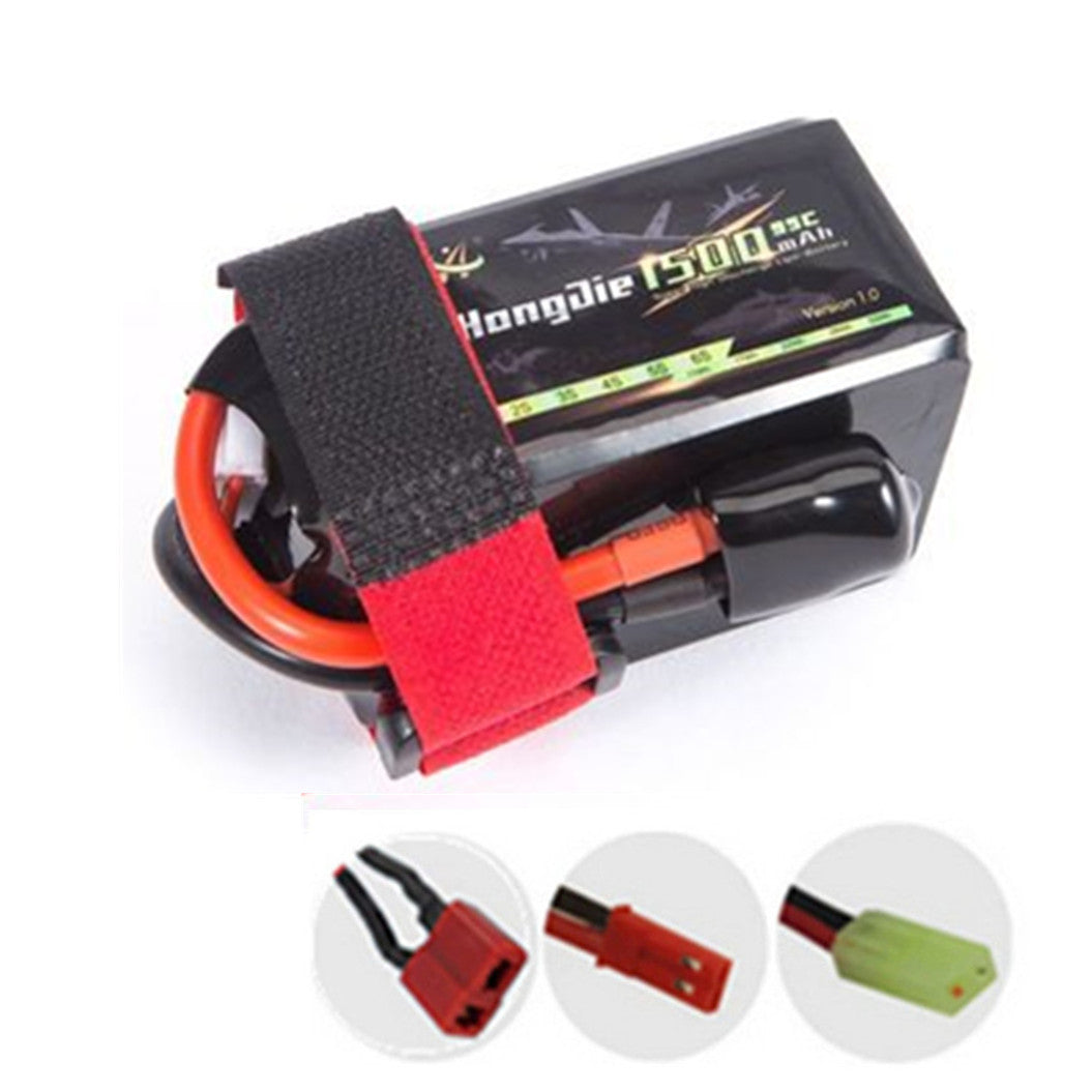 Batterie lithium-polymère 11,1 V 1500 mAh 853562 3S pour avion, hélicoptère, quadricoptère RC