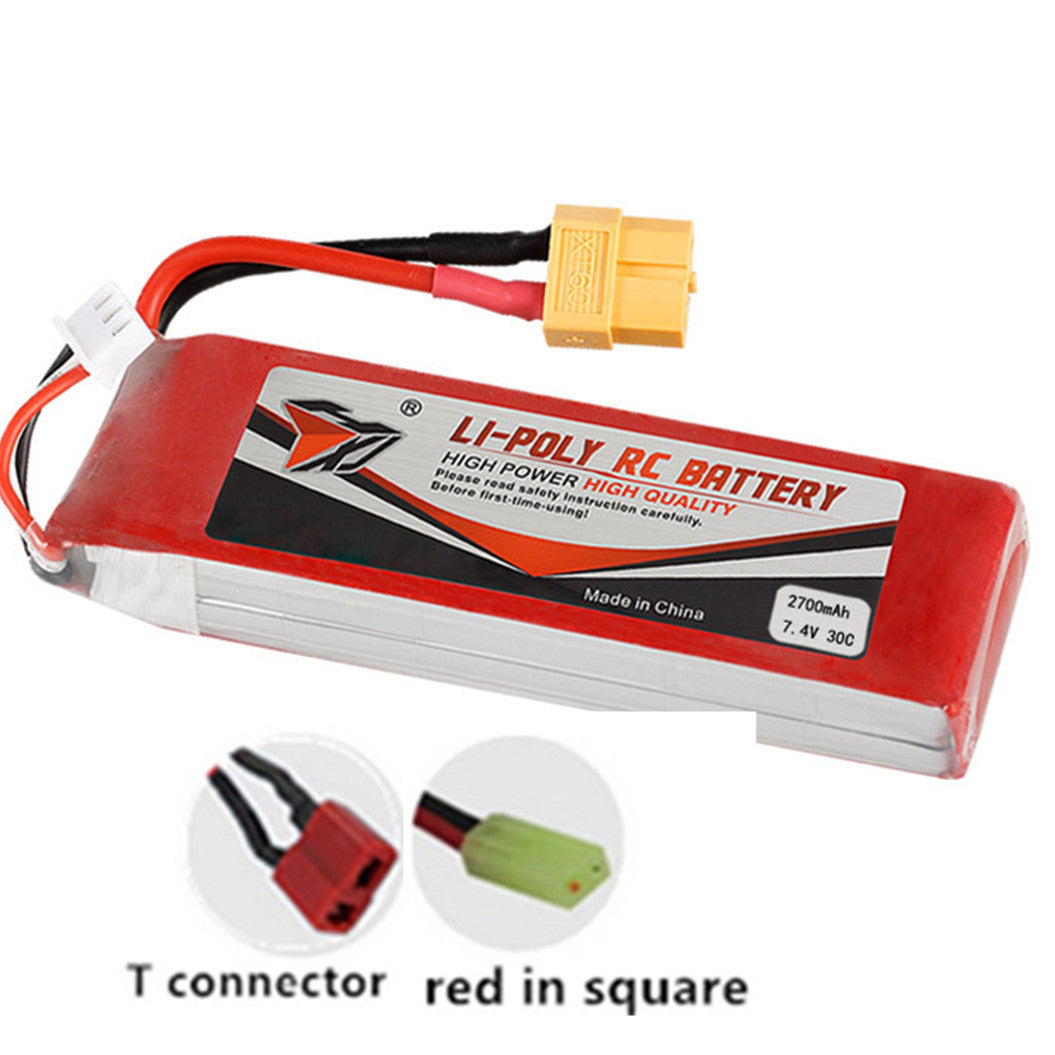 Bateria Li-Polymer 7.4V 5200mAh 803496 para FEIYUE FY-03 e Wltoys 12428