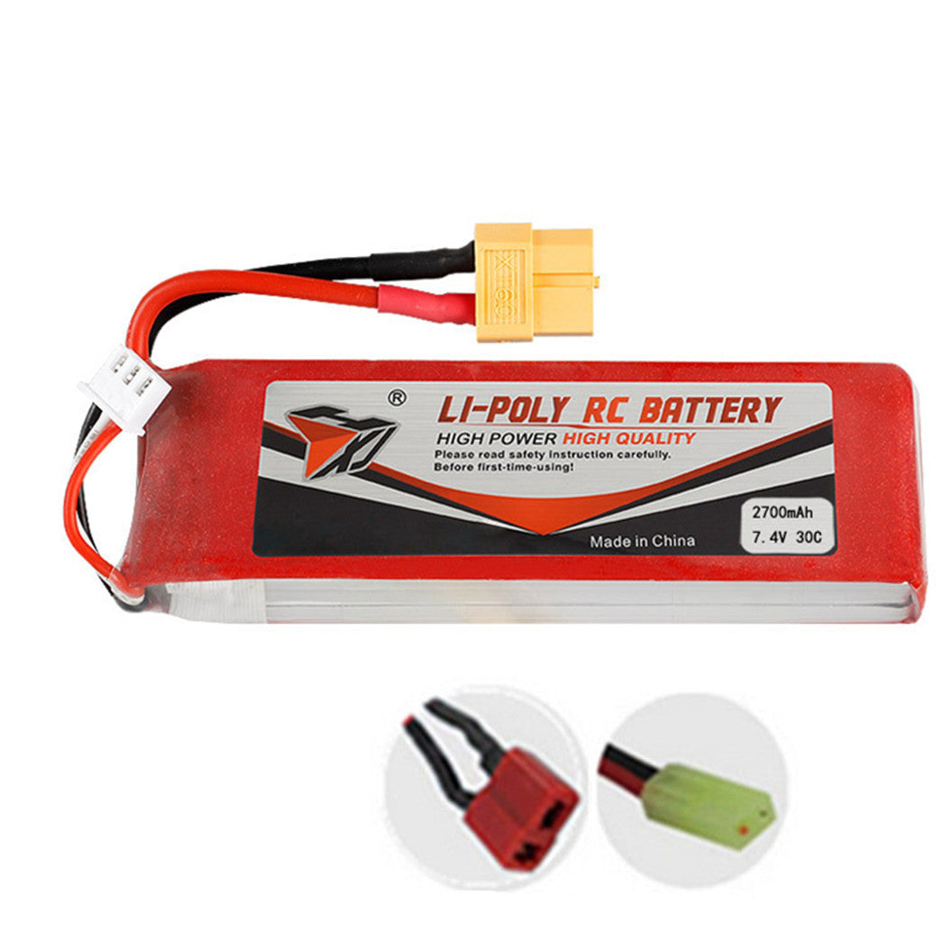Bateria Li-Polymer 7.4V 5200mAh 803496 para FEIYUE FY-03 e Wltoys 12428