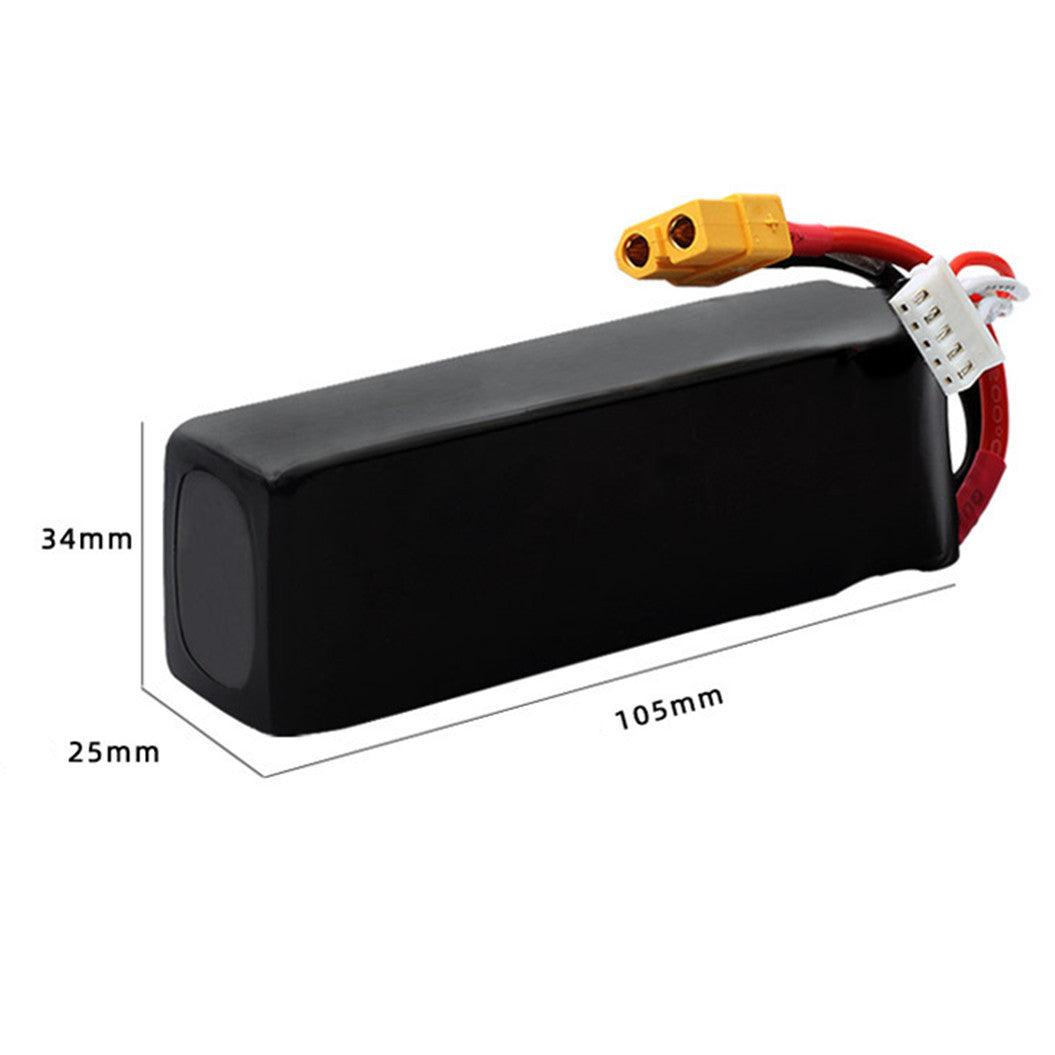 14.8V 2200mAh 583496 Li-Polymeer Batterij voor RC Model, RC Vliegtuig, Boot Reserveonderdeel