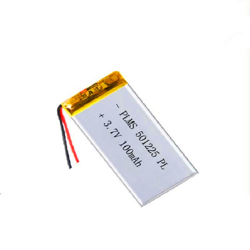 501225 3.7V 100mAh LiPo バッテリー デジタル製品用