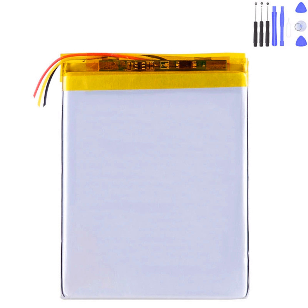 3.7V 3000mAh 407093 357095 Battery For Child Tablet Prestigio Multipad Color 2 3g pmt3777_3g_d Replace Accumulator 3Wire+Tools